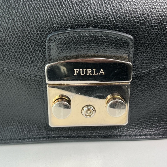Furla Metropolis Black Crossbody Bag - Picture 14 of 17